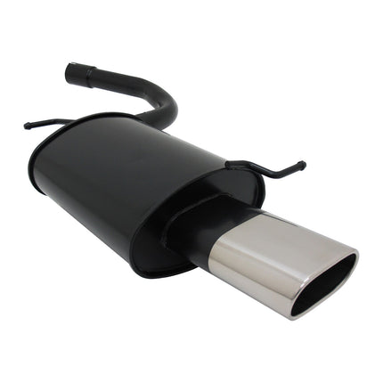 Novus Sportauspuff für Audi A4 B6 / 8E 135x75mm Endschalldämpfer mit ABE