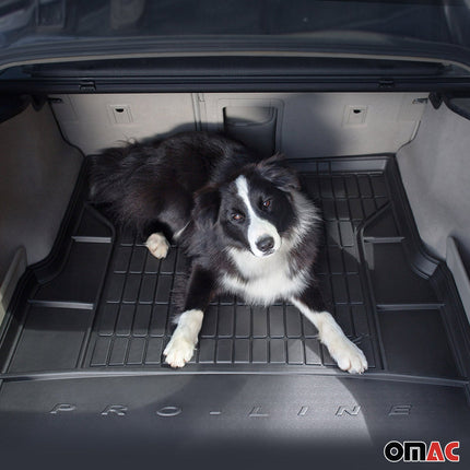 OMAC Fußmatten & Kofferraumwanne Set für Kia Sorento 2015-2020 Gummi Schwarz 4x