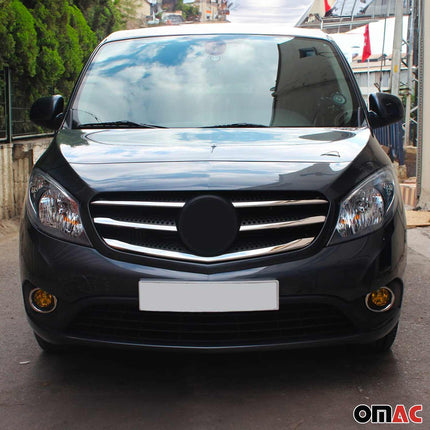 Nebelscheinwerfer Rahmen Chrom für Mercedes Citan 2012-2021 Edelstahl 2x