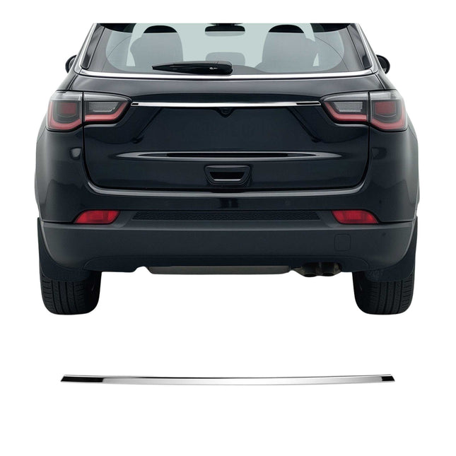 Heckklappe Kofferraumöffner Griff für Jeep Compass 2017-2025 Edelstahl Chrom