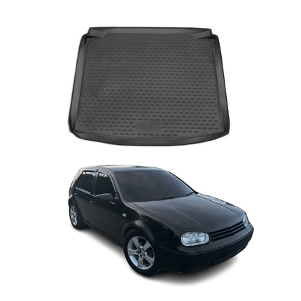 Kofferraummatte Kofferraumwanne für VW Golf 1998-2003 Schrägheck Gummi TPE