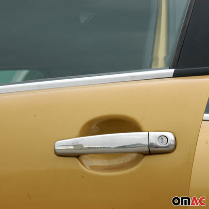 Chrom Türgriff Blende für Citroen C3 2002-2009 2-Tür Edelstahl 4tlg