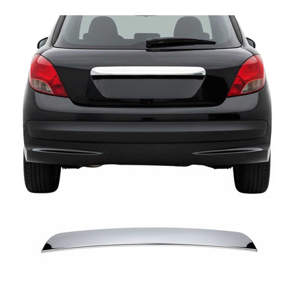 Heckklappe Kofferraumöffner Griff für Peugeot 207 2006-2012 Edelstahl Chrom