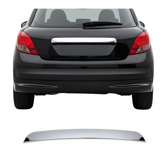 Heckklappe Kofferraumöffner Griff für Peugeot 207 2006-2012 Edelstahl Chrom