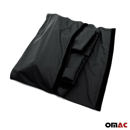 Frontscheibe Gardinen Maß Vorhänge für Citroen Jumper 2006-2026 Schwarz 3tlg