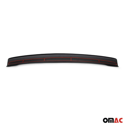 Ladekantenschutz Stoßstange für VW Caddy III 2003-15 Pre-FL Acryl glänz schwarz