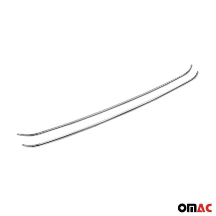 Kühlergrill Leisten Grillleisten für VW Amarok 2010-2016 Edelstahl Chrom 2tlg