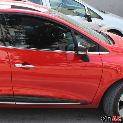 Fensterleisten Zierleisten für Renault Clio Grandtour 2012-2019 Edelstahl 8tlg