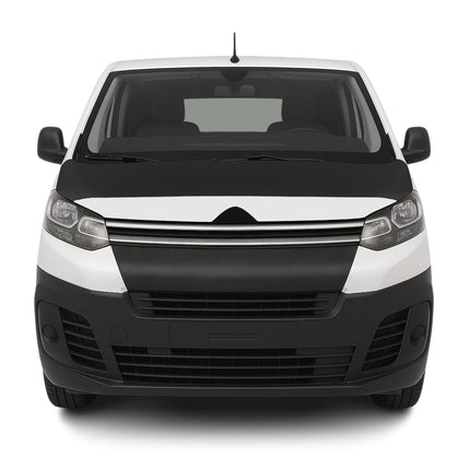 Haubenbra Bonnet Bra Steinschlagschutz für Citroen Jumpy 2016-2026 Schwarz 1tlg