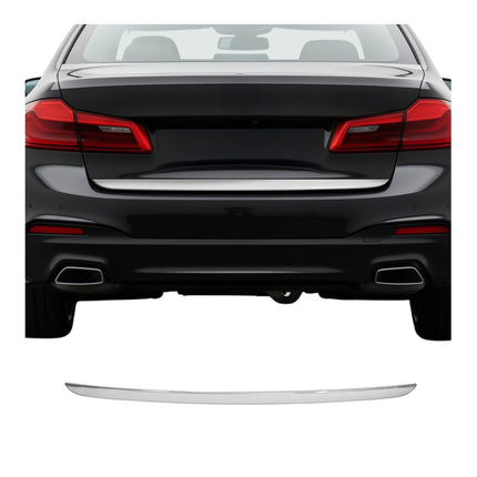 Kofferraumleiste Heckklappe Leiste für BMW 5er G30 2017-2024 Edelstahl Chrom
