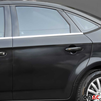 Fensterleisten Zierleisten für Ford Mondeo mk4 2007-2014 Edelstahl Chrom 4tlg