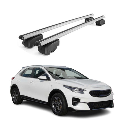 Dachträger Gepäckträger für Kia Xceed 2019-2026 Querträger ABE Alu Grau 2x