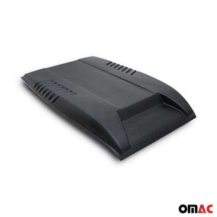 Haubenhutzen Motorhaube Lüftung Schutz für Ford Ranger 2015-2024 ABS Schwarz