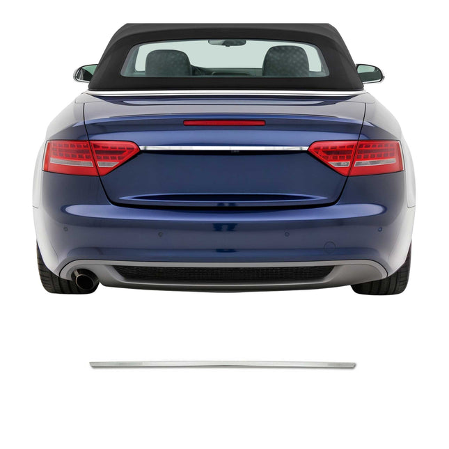 Kofferraumöffner Griff für Audi A5 Cabriolet Coupe 8T 8F 2007-17 Edelstahl Chrom