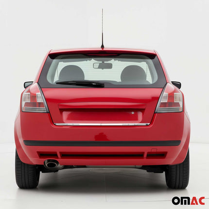 Kofferraumleiste Heckleiste für Fiat Stilo 2001-2007 Untere Chrom Edelstahl