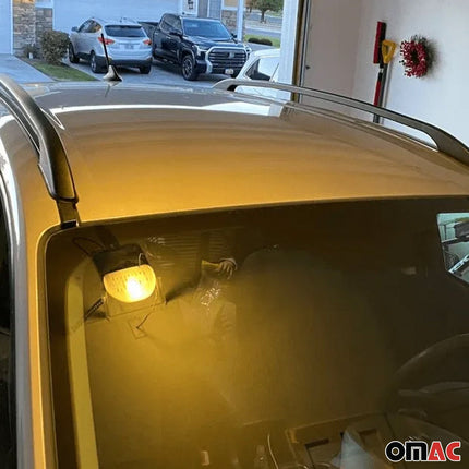 Aluminium Dachreling Relingträger für Toyota Auris 2012-2019 Schwarz 2x
