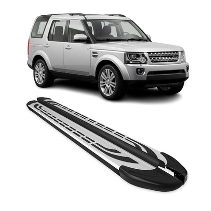 Trittbretter Seitenschweller für Land Rover Discovery 2009-2017 Schwarz Alu