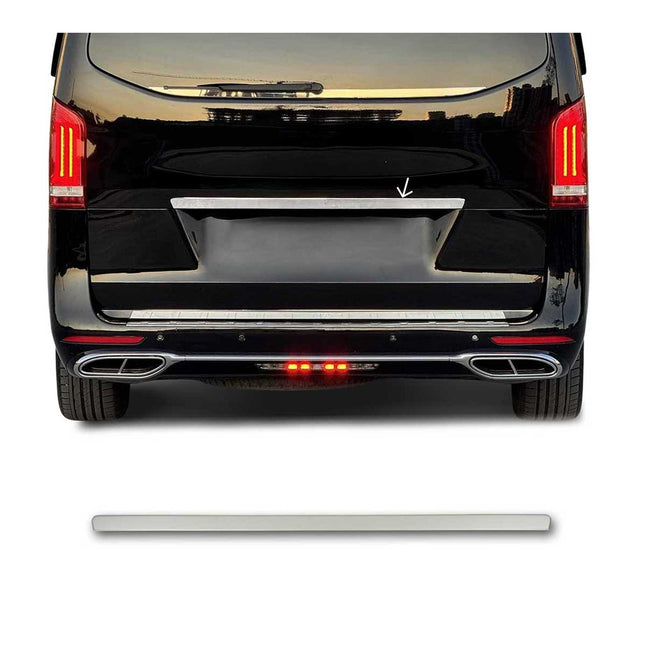 Heckklappe Kofferraumöffner für Mercedes Vito W447 2014-2026 Edelstahl Chrom