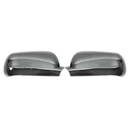 Spiegelabdeckung Spiegelkappen für Seat Cordoba 6K 1999-2002 Dark Abs Chrom
