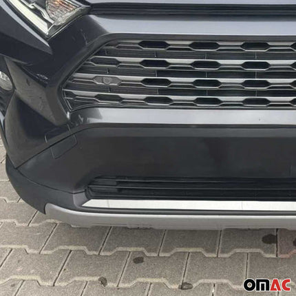 Kühlergrill Leisten Grillleisten für Toyota RAV4 2019-2025 Edelstahl Chrom 1tlg