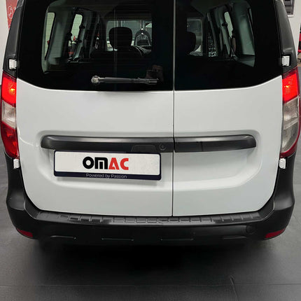 Ladekantenschutz Stoßstange für Renault Express 2021-2026 Edelstahl Dunkel Chrom