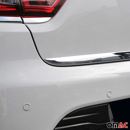 Kofferraumleiste Heckklappe Leiste für Renault Clio 2012-2019 Edelstahl Chrom