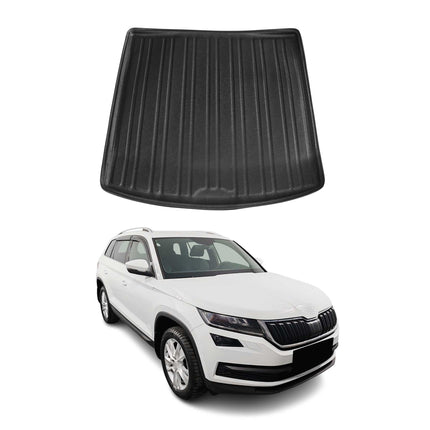 Kofferraumwanne Laderaumwanne für Seat Ateca 2016-2026 Gummi TPE Schwarz