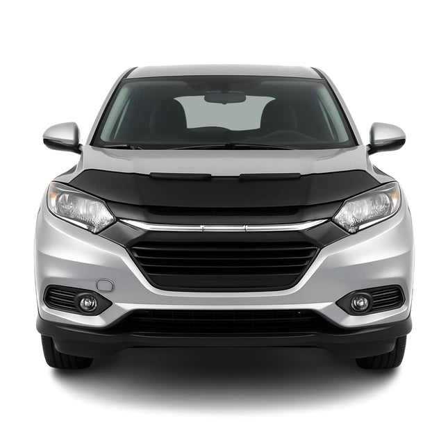 Haubenbra Steinschlagschutz Bonnet Bra für Honda HR-V 2016-2022 Schwarz Halb