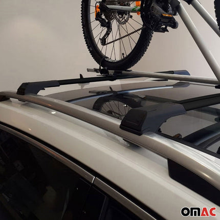Dachträger Grundtäger für Land Rover Freelander I 1998-2006 75kg Alu Schwarz 2x