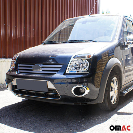 Kühlergrill Rahmen Grillleisten für Ford Connect 2009-2014 Edelstahl Chrom