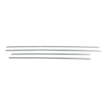 Fensterleisten Zierleisten für Mercedes E Klasse W210 1995-2002 Edelstahl 4tlg