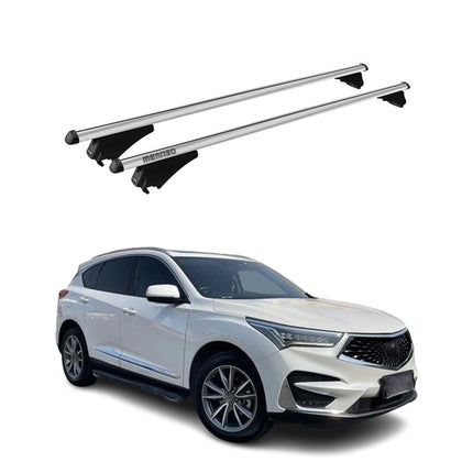 Menabo Dachträger Grundtäger für Acura RDX 2019-2026 75kg Aluminium Silber 2 tlg