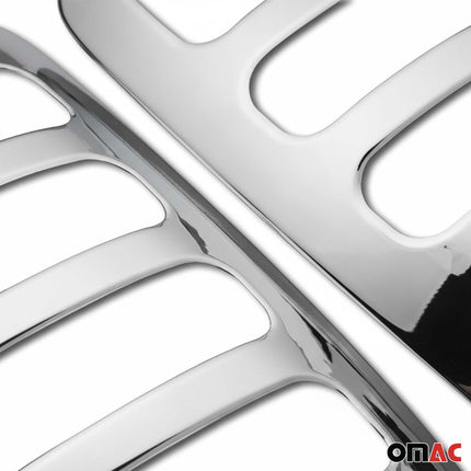 Rücklicht Leisten Heckleuchte für VW Caddy 2003-2014 Edelstahl Chrom 2tlg