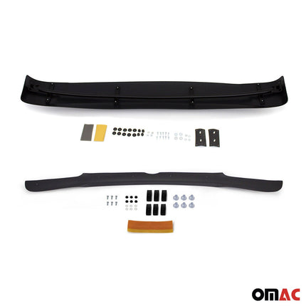 Sonnenblende und Motorhaube Deflektor Set für VW T5 Transporter 2003-2009 2tlg