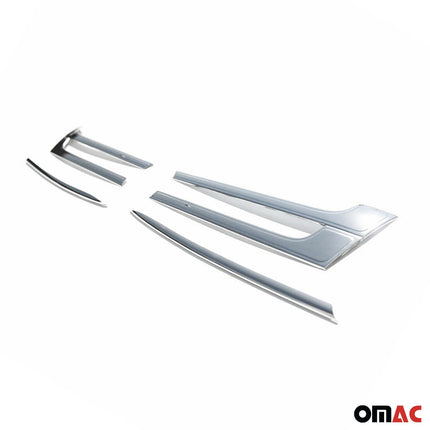 Kühlergrill Leisten Grillleisten für VW Caravelle T5 2010-15 Edelstahl Chrom 4x
