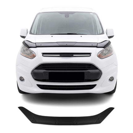 Motorhaube Deflektor Insekten Steinschlagschutz für Ford Connect 2014-19 Dunkel