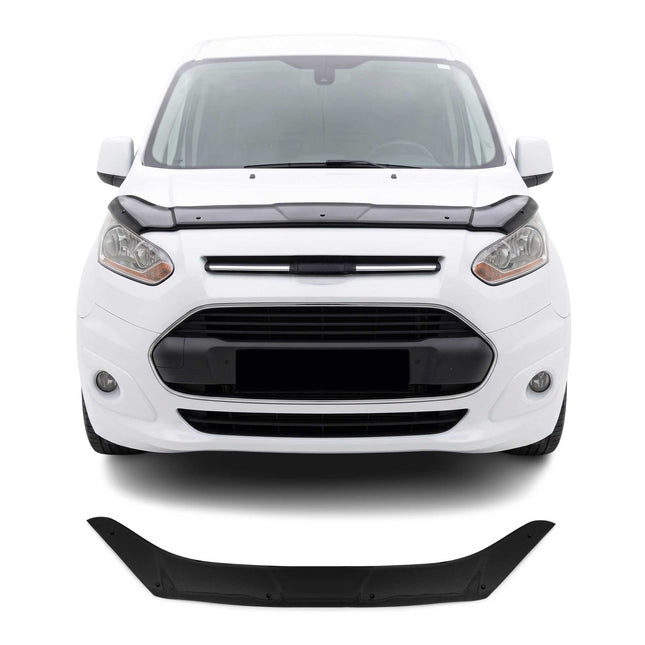 Motorhaube Deflektor Insekten Steinschlagschutz für Ford Connect 2014-19 Dunkel