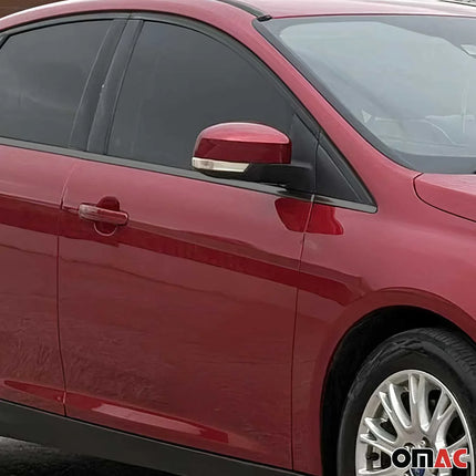 Fensterleisten Fensterrahmen für Ford Focus 2011-2018 Stufenheck Edelstahl 8 tlg