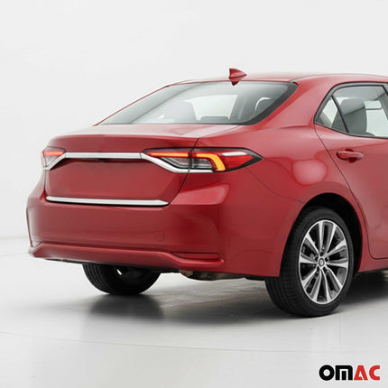 Kofferraumleiste Heckleiste für Toyota Corolla Limo 2019-2026 Untere Edelstahl