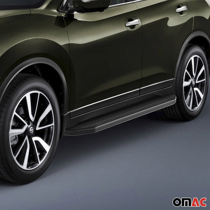Trittbretter Seitenschweller für Nissan X-Trail 2007-2015 ABE Alu