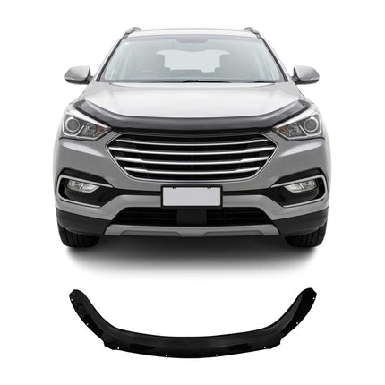Motorhaube Deflektor Insektenschutz für Hyundai Santa Fe 2012-2018 Dunkel
