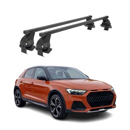 Menabo Dachträger für Audi A1 City Carver Allstreet 2019-2026 50kg Stahl Schwarz