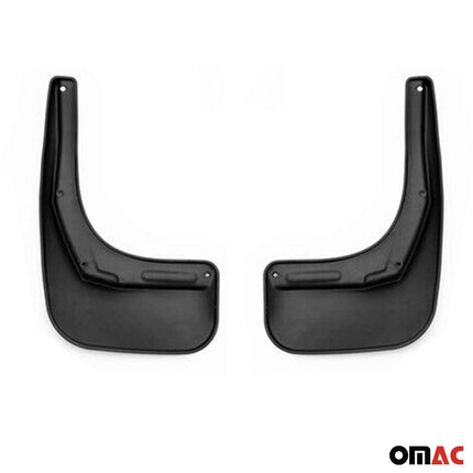 Schmutzfänger Kotflügel für Citroen C4 Limo 2009-2017 Hinten ABS Schwarz 2x