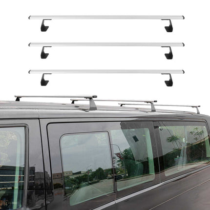 Dachträger Grundtäger für Fiat Doblo 2010-2021 75kg Stahl Silber 3 tlg
