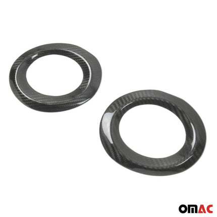 Nebelscheinwerfer Rahmen Umrandung für Mercedes Vito W447 2014-2019 Echt Carbon