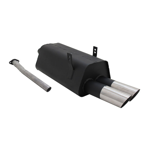 Novus Sportauspuff für BMW 3er E36 320 / 323 2x76mm MS-Design  mit ABE