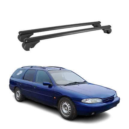 Dachträger für Ford Mondeo II Turnier 1996-2000 Gepäckträger Grundträger Schwarz