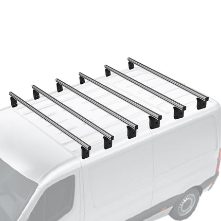 Menabo Dachträger Querträger für Mercedes Sprinter 2018-2026 Aluminium Grau 6x