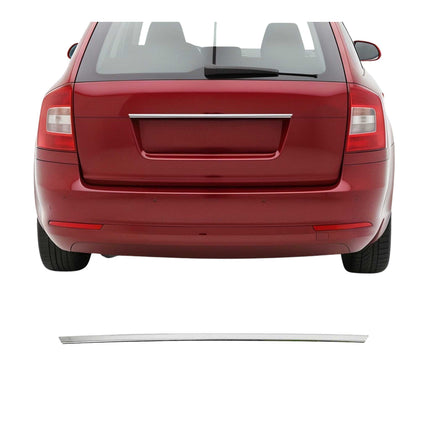 Heckklappe Kofferraumöffner Griff für Skoda Octavia Kombi mk2 2009-2013 FL Chrom