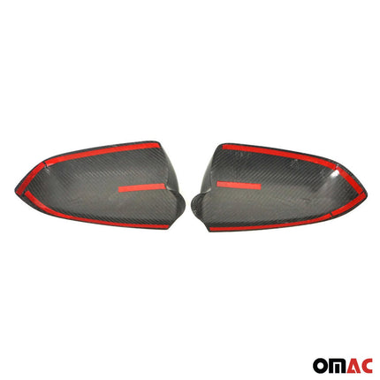Spiegelkappen für Audi A3 A4 A5 2008-2013 Carbon B-Ware
